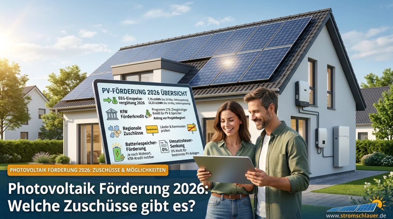 Photovoltaik Förderung Welche Zuschüsse gibt es