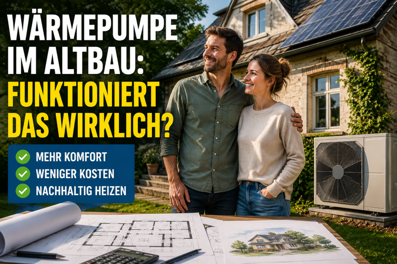 Wärmepumpe im Altbau: Funktioniert das wirklich