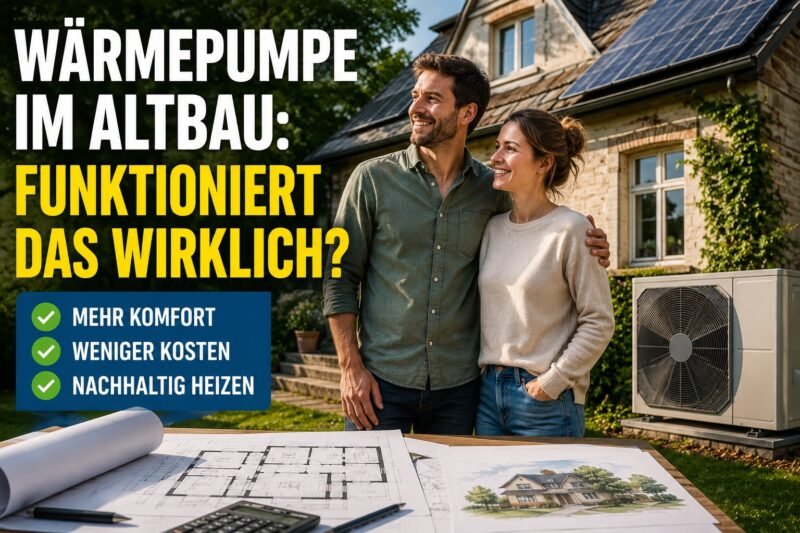 Wärmepumpe im Altbau: Funktioniert das wirklich?
