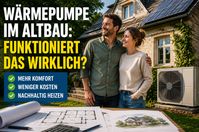 Wärmepumpe im Altbau: Funktioniert das wirklich?