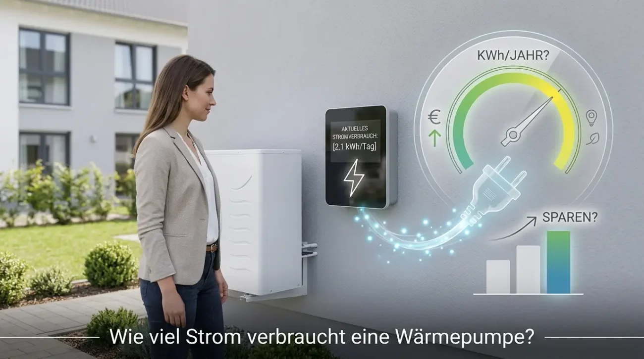 Erfahren Sie, wie Sie den Stromverbrauch Ihrer Wärmepumpe mit Wärmebedarf und Jahresarbeitszahl realistisch berechnen