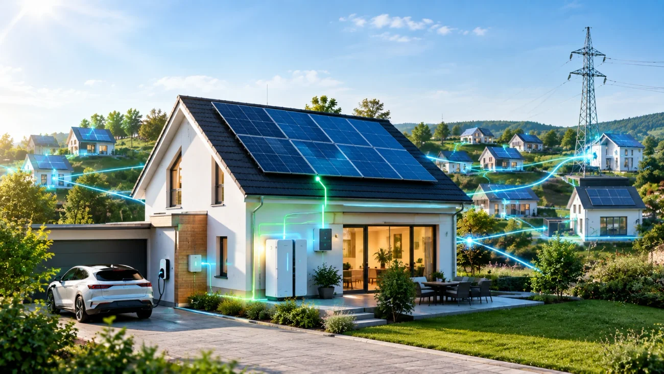 Photovoltaikanlage, Batteriespeicher, Wallbox und Wärmepumpe können heute weit mehr sein als einzelne Komponenten eines Hauses. Werden solche Anlagen digital miteinander vernetzt und von einer zentralen Software gesteuert, können sie Teil eines sogenannten virtuellen Kraftwerks werden. Dadurch lässt sich vorhandene Flexibilität am Strommarkt nutzen. Hausbesitzer können unter bestimmten Voraussetzungen zusätzliche Erlöse erzielen – allerdings sind diese weder automatisch noch in einer festen Höhe garantiert.