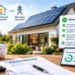 Eigenverbrauch und Steuer bei Photovoltaik: Was Hausbesitzer 2026 über Einkommensteuer, Umsatzsteuer, Einspeisung und Steuerbefreiung wissen müssen.